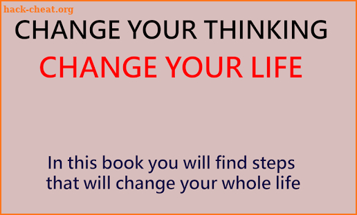 Change Your Thinking - Change Your Life screenshot