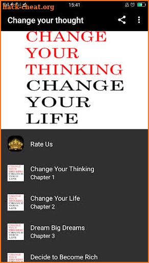 Change Your Thought, Change Your Life screenshot