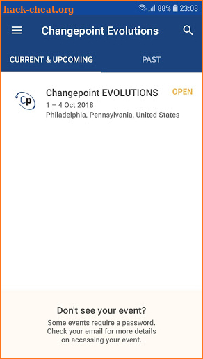 Changepoint Evolutions screenshot