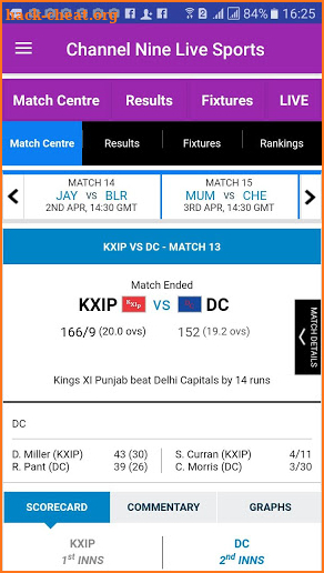 Channel 9 Live Sports - IPL 2019 Live screenshot