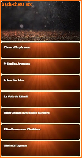 Chants D'Esperance Francais et Creole screenshot