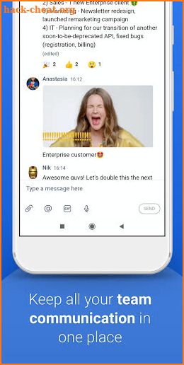 Chanty - Business messenger. Improve your teamwork screenshot