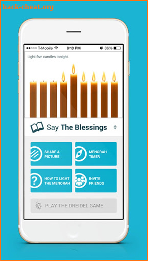 Chanukah Guide App screenshot