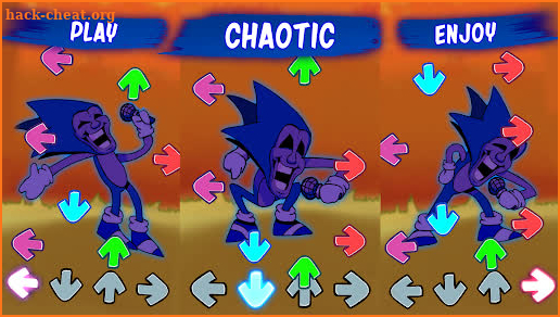 Chaotic Sonik FNF mod screenshot