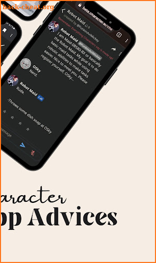 Character AI App Advices screenshot