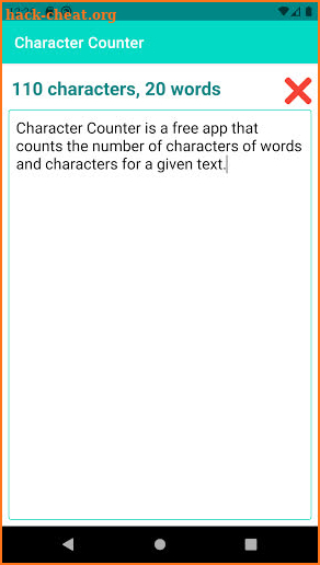 Character Counter - Count Characters & Words screenshot