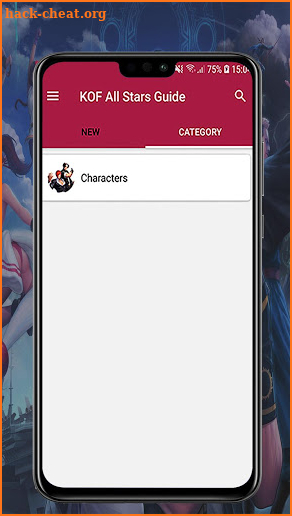Characters Guide for KOF - All Stars screenshot