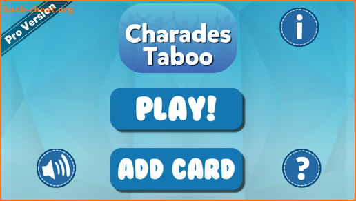 Charades Taboo Game screenshot