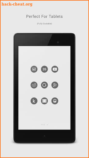 Charcoal - A Flatcon Icon Pack screenshot