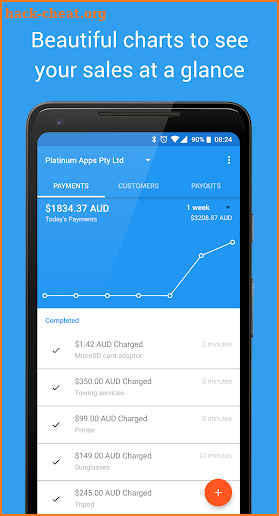 Charge for Stripe - accept credit card payments screenshot
