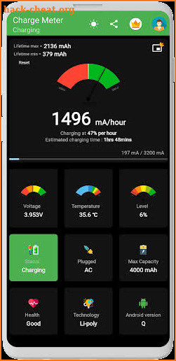 Charge Meter screenshot