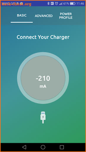 Charger Tester (ampere meter) screenshot
