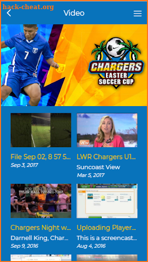 Chargers Tournament Series screenshot