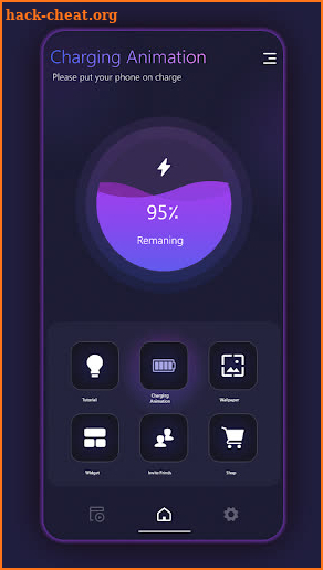 Charging animation screenshot