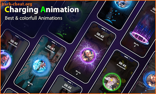 Charging Animation Theme Art screenshot