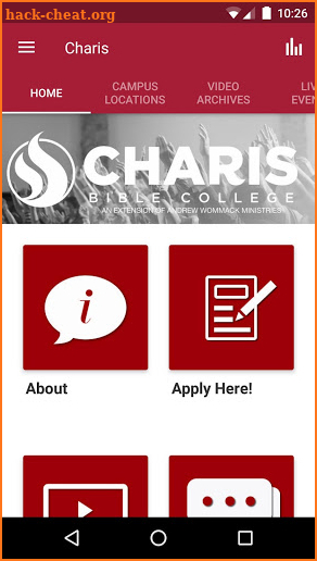 Charis App screenshot