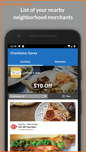 Charleston Saves screenshot