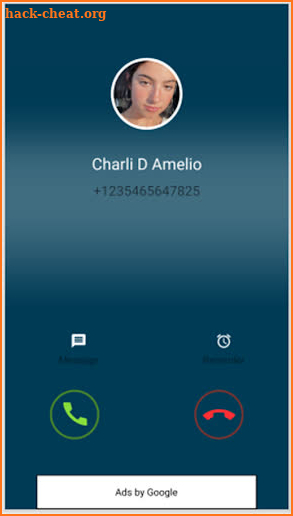 😍😘 📱 Charli D'amelio Call Video prank 2020 screenshot