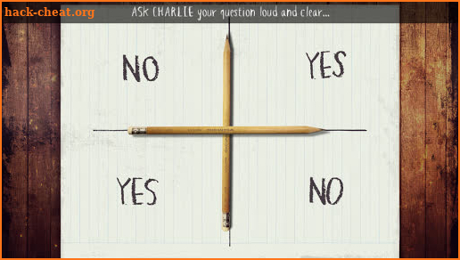 Charlie Charlie Challenge - official simulator screenshot