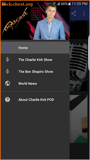 Charlie Kirk PODCAST daily screenshot
