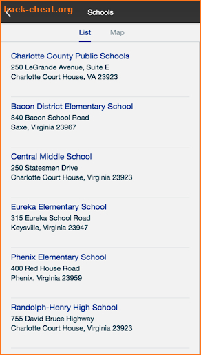 Charlotte County Schools, VA screenshot