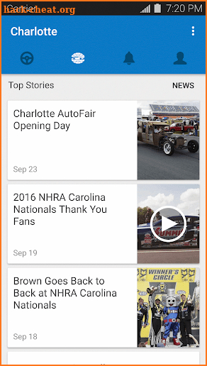 Charlotte Motor Speedway screenshot