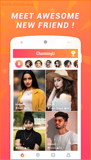 CharmingU - Live video chat screenshot