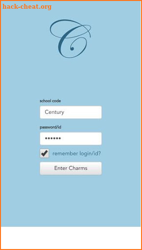Charms Blue - Student App screenshot
