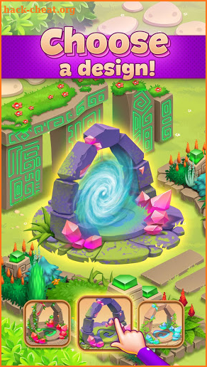Charms of the Witch: Magic Mystery Match 3 Games screenshot