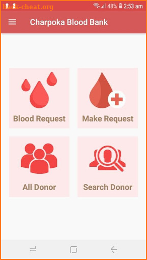 Charpoka Blood Bank screenshot