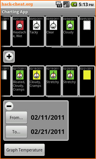 Charting App screenshot