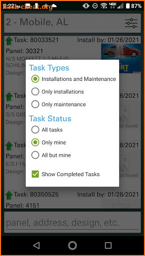 Charting Operations & Installation screenshot