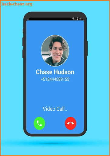 Chase Hudson fake call screenshot