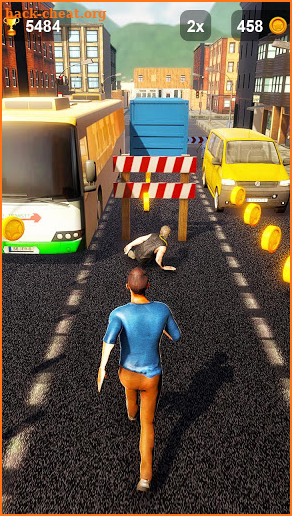 Chase Me If You Can : Street Runner Game screenshot