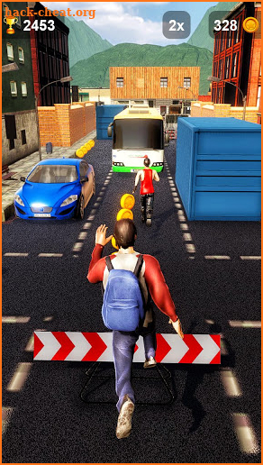 Chase Me If You Can : Street Runner Game screenshot