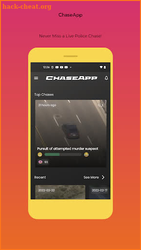ChaseApp.tv screenshot