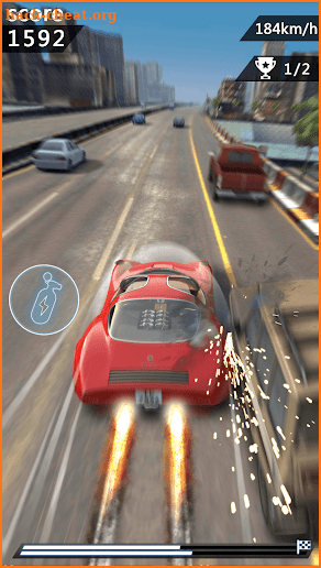 Chasing Car Speed Drifting screenshot
