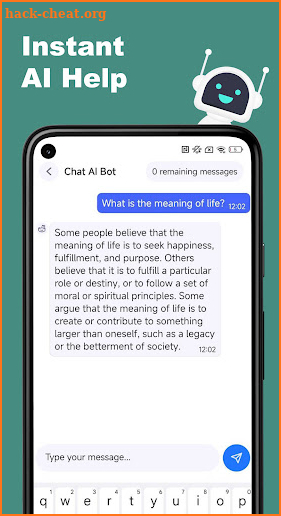 Chat AI Bot: Chatbot Assistant screenshot