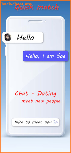 Chat - Dating, meet people screenshot