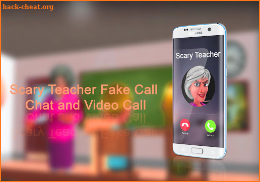 Chat for Scary Teacher - fake video call screenshot