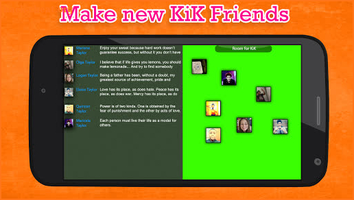 Chat Friend for Kik screenshot