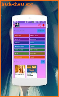Chat Jailyne Ojeda App screenshot