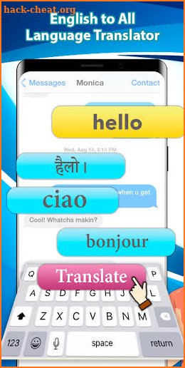 Chat Keyboard Translator PRO screenshot