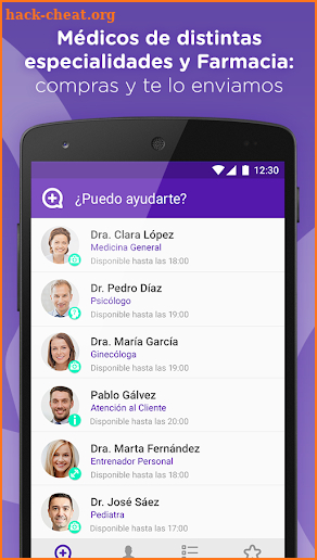 Chat Médico mediQuo - accede a medicina inmediata screenshot