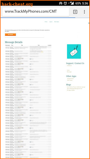 Chat Message Tracker - Remote screenshot