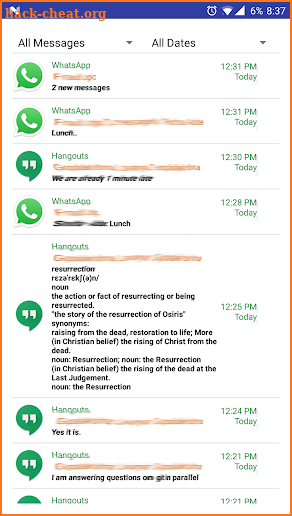 Chat Message Tracker - Remote screenshot