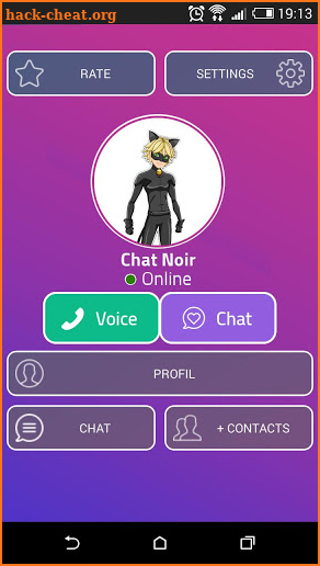 Chat Messenger With Chat Noir screenshot