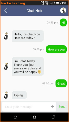 Chat Messenger With Chat Noir screenshot