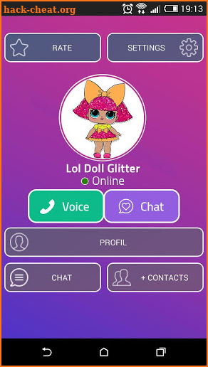 Chat Messenger With Lol Doll Glitter Surprise screenshot
