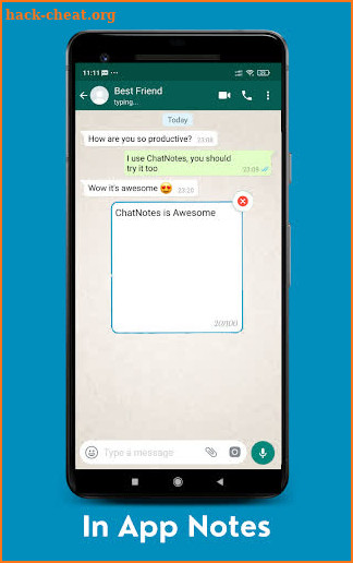 Chat Notes - Make Notes Where You Chat screenshot